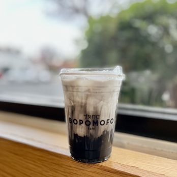 Bopomofo Cafe - HEY sesame milk ($6.50) - Bubble Tea Near Me - San Gabriel, California Bopomofo Cafe - HEY sesame milk ($6.50) - Bubble Tea Near Me - San Gabriel, California