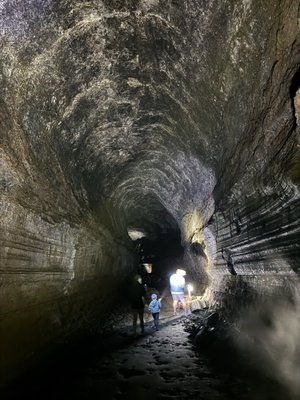 Lava River Cave by null