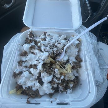 Tacos El Milagro - Steak Fries with Cheese and Sour Cream - Food Trucks Near Me - vallejo, California Tacos El Milagro - Steak Fries with Cheese and Sour Cream - Food Trucks Near Me - vallejo, California