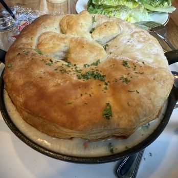 Pappy McGregor's - Chicken pot pie with puff pastry crust. - Irish Pub Near Me - Paso Robles, California