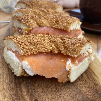 The Roaster Cafe - Simit with lox - Breakfast & Brunch Near Me - Mamaroneck, New York The Roaster Cafe - Simit with lox - Breakfast & Brunch Near Me - Mamaroneck, New York