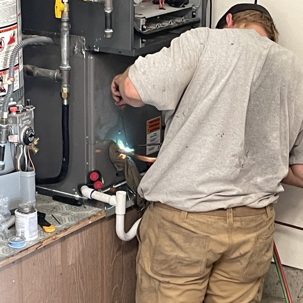 Mountain House Mechanical - Brazing the connections. - Heating & Air Conditioning/HVAC Near Me - Rohnert Park, California Mountain House Mechanical - Brazing the connections. - Heating & Air Conditioning/HVAC Near Me - Rohnert Park, California