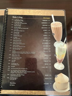 Menu photo 6 Pho Vinam Riverside, CA