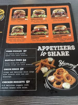 Menu photo 5 Gorilla Smoke and Grill Laredo, TX