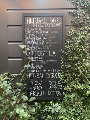 Menu photo 1 Herbal Bar at Redmint San Francisco, CA Menu photo 1 Herbal Bar at Redmint San Francisco, CA