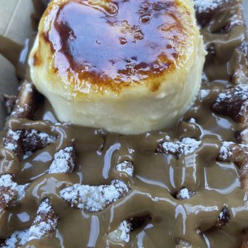 T & J Waffles - Creme Brulee with added Cookie Butter Speculoos - Waffles Near Me - Laurel, Maryland