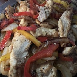 Chicken fajitas