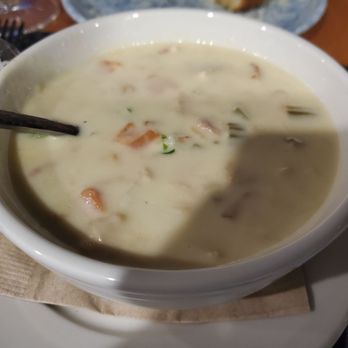 Victory Meat and Seafood - New England Chowder......lots of stuff under the surface...don't be fooled.....lol - Seafood Near Me - Elmhurst, Illinois Victory Meat and Seafood - New England Chowder......lots of stuff under the surface...don't be fooled.....lol - Seafood Near Me - Elmhurst, Illinois