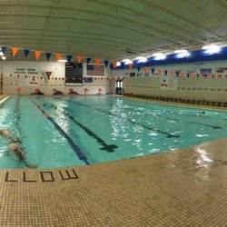 YMCA - The Harry Green pool at the Harrison County YMCA.
