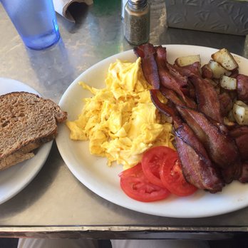 Heirloom Bakery - Just a basic breakfast, and lots of it! Still full from the bacon. - Bakeries Near Me - South Pasadena, California