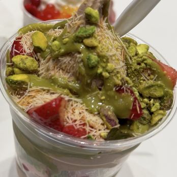 Pinkberry - Dubai chocolate - Ice Cream & Frozen Yogurt Near Me - Folsom, California