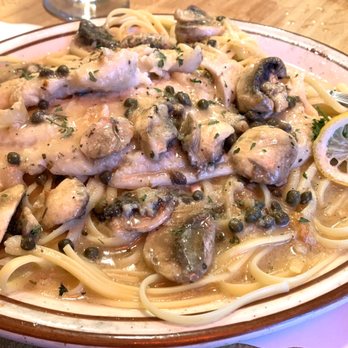 Briandi's - Fish piccata over linguine - Italian Near Me - Nokomis, Florida