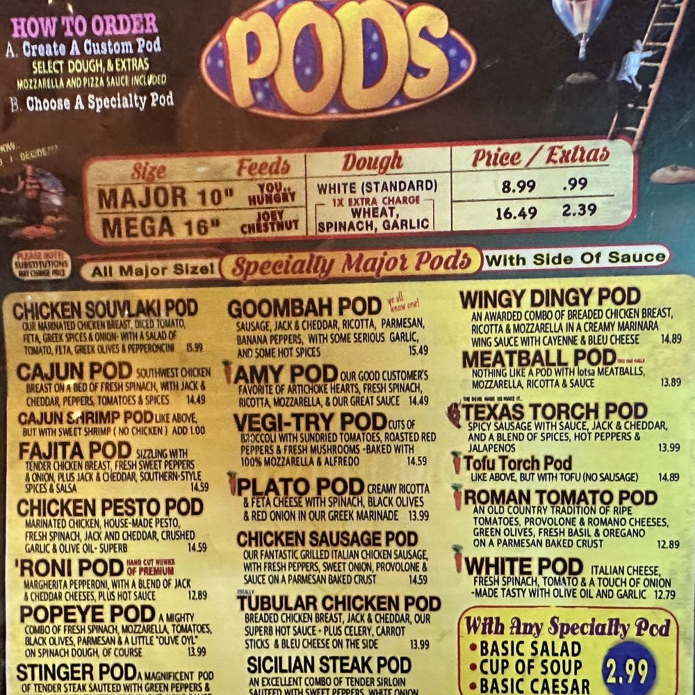 Pods was recommended! Pods was recommended!