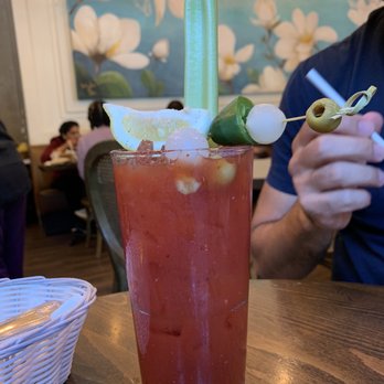 Sweet Maple - Bloody Mary (strong n tasty) good presentation. - American Near Me - San Francisco, California Sweet Maple - Bloody Mary (strong n tasty) good presentation. - American Near Me - San Francisco, California
