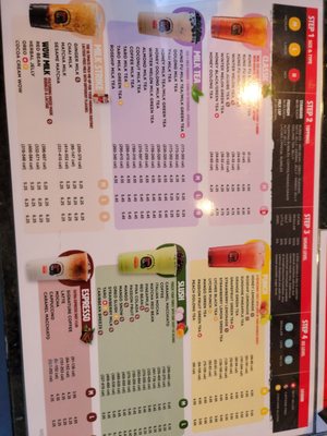 Menu photo 1 Kung Fu Tea Charlotte, NC