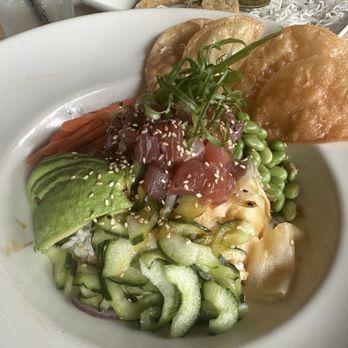 The Cheesecake Factory - Ahi Tuna Poke* - Desserts Near Me - Arcadia, California The Cheesecake Factory - Ahi Tuna Poke* - Desserts Near Me - Arcadia, California