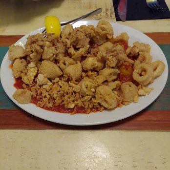 The Magic Oyster - Rhode Island style Calamari . - Seafood Near Me - Jensen Beach, Florida