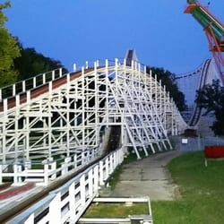 Screamin' Eagle - The gorgeous out-and-back layout, photographed at dusk. Just beautiful.