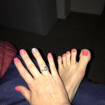 Happy Valley Nails & Spa - Matching gel full set manicure and gel predicate. - Nail Salons Near Me - Phoenix, Arizona Happy Valley Nails & Spa - Matching gel full set manicure and gel predicate. - Nail Salons Near Me - Phoenix, Arizona