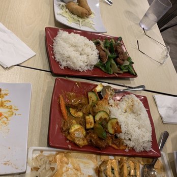 Veggie House - Fried rice, egg rolls, beef and pepper dish, stir fry with mixed vegetables, Vegas roll (super tasty). - Vegetarian Near Me - South Salt Lake, Utah Veggie House - Fried rice, egg rolls, beef and pepper dish, stir fry with mixed vegetables, Vegas roll (super tasty). - Vegetarian Near Me - South Salt Lake, Utah