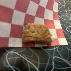 Alex's Grill & Ice Cream - This is a piece of the Gyro meat - much better, more tender than most around!
