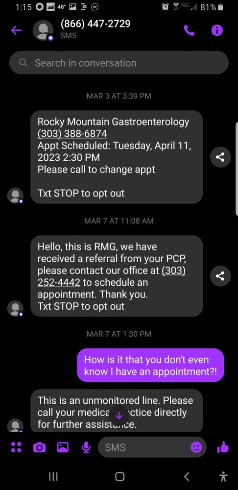 Rocky Mountain Gastroenterology - patient advocate in Denver, CO