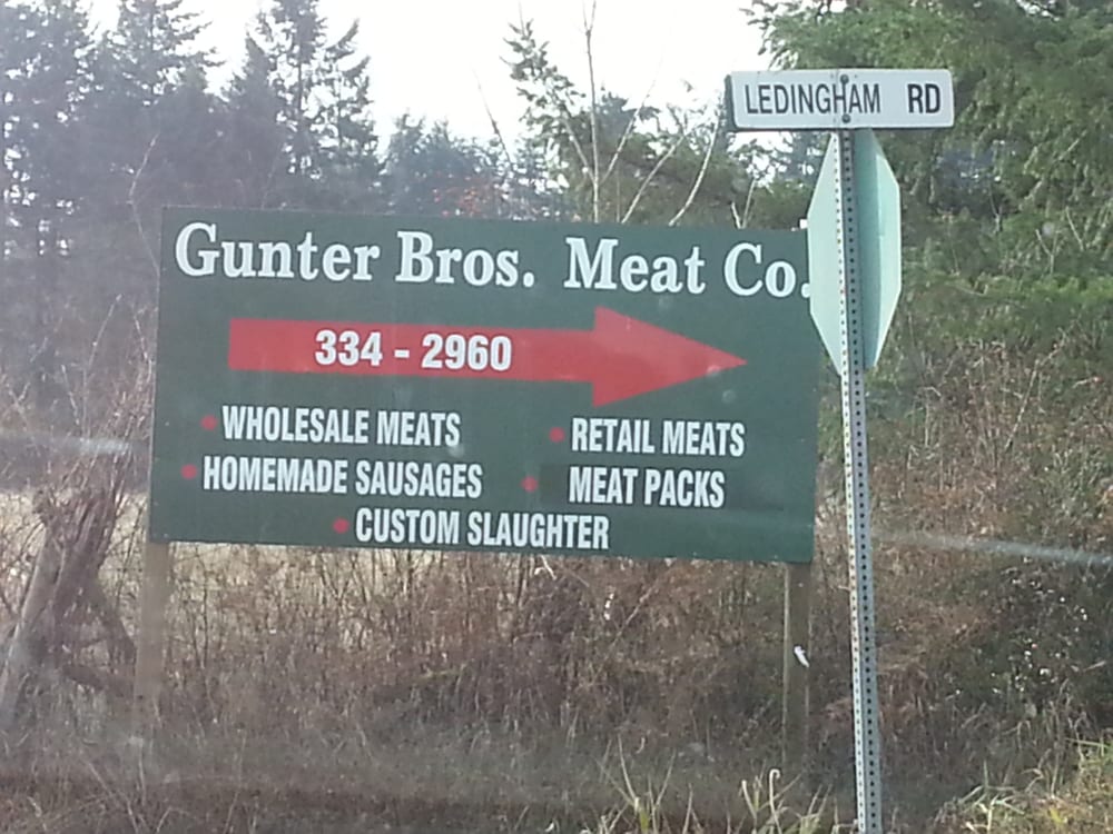 GUNTER BROS MEAT COMPANY Updated September 2024 6200 Ledingham Road