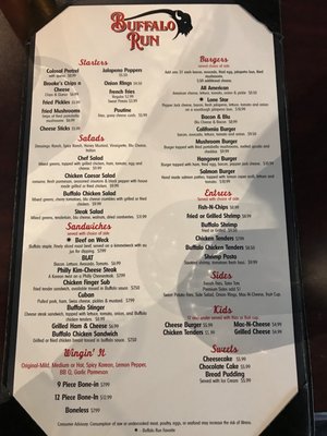 Menu photo 8 Buffalo Run Spring, TX