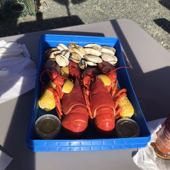 C-Ray Lobster - Lobster dinner for two with clams - Seafood Near Me - Bar Harbor, Maine