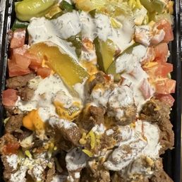 Gyro Over Rice