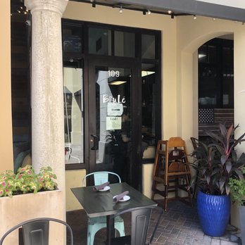 Brulé Bistro - Outside - New American Near Me - Delray Beach, Florida