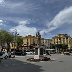 Piazza Tasso - Statue of Saint Antonio Abate of Sorrento