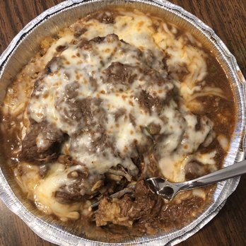 El Coyote Loko - Mexican Sandwich, Chunky Beef, Cheese on top - Mexican Near Me - Livonia, Michigan