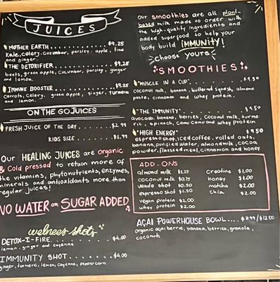 Menu photo 4 Good Earth Holistic Kitchen Hudson, MA