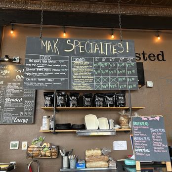 Mak Daddy Coffee Roasters - Mak Specials MeNu - Coffee Roasteries Near Me - Yakima, Washington