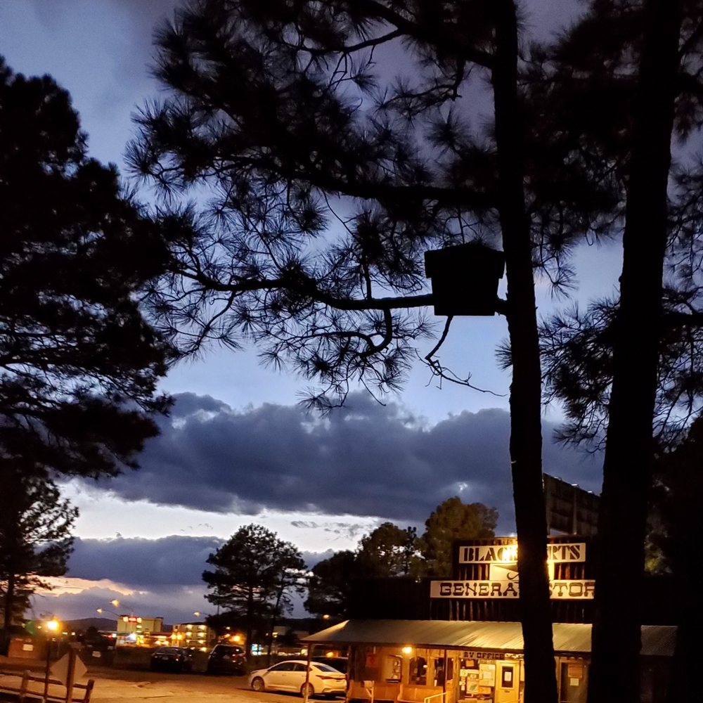 Black Bart's RV Park - View from our campsite during a March sunset. - Campgrounds Near Me - Flagstaff, Arizona Black Bart's RV Park - View from our campsite during a March sunset. - Campgrounds Near Me - Flagstaff, Arizona
