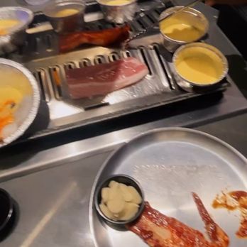 Let's Gogi - You can even order sides of butter to dip your meat in. I added onions and garlic to my butter for extra flavor. - Korean Near Me - Downey, California