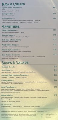 Menu photo 1 Tradewinds 41 Vero Beach, FL