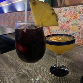 Don Chepe's - Sangria and passion fruit margarita - Mexican Near Me - Miami, Florida Don Chepe's - Sangria and passion fruit margarita - Mexican Near Me - Miami, Florida