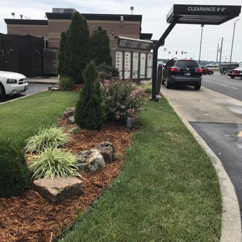 Wendy's - Beautiful landscaping in drive thru - Burgers Near Me - Ferdinand, Indiana
