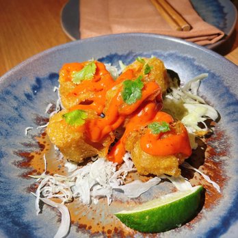 Hello Sunshine - Spicy tempera shrimp - Bars Near Me - Banff, Alberta Hello Sunshine - Spicy tempera shrimp - Bars Near Me - Banff, Alberta