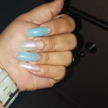 Daniel Nail Spa - New glow in the dark set Thank you Daniel. Love them - Nail Salons Near Me - Menifee, California
