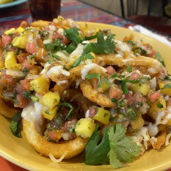 Tropical Grill - Salsa cheese fries - American Near Me - Spruce Pine, North Carolina
