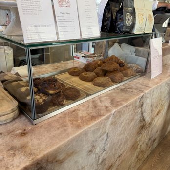 Morning Lobby - Pastry case. Small selection and not their main focus. - Coffee & Tea Near Me - San Jose, California