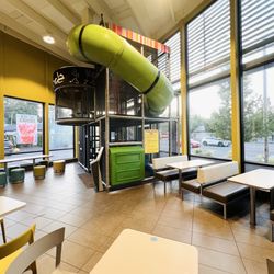McDonald's - Not used to seeing play areas in McDonald's anymore.