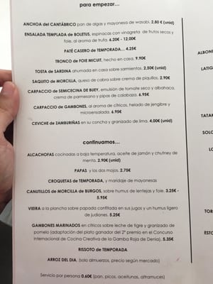 Menu photo 2 DeÓ - Centro Seville, SE