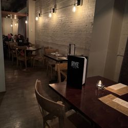 Rye - Dining seating area
