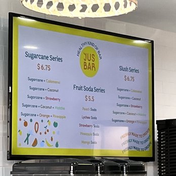 Jus Bar - Menu - Juice Bars & Smoothies Near Me - Las Vegas, Nevada