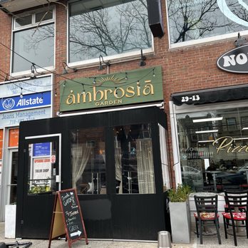 Ambrosia Garden - Curbside view - Greek Near Me - Astoria, New York