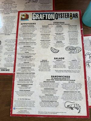 Menu photo 2 Grafton Oyster Bar Grafton, IL Menu photo 2 Grafton Oyster Bar Grafton, IL